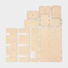 Подставка - органайзер деревянный барный Доляна, под стаканы, крышки, трубочки, салфетки, 40×25×15 см - Фото 10