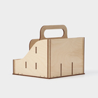 Подставка - органайзер деревянный для специй с ручкой Доляна, 17×16×16 см - Фото 7