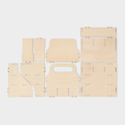 Подставка - органайзер деревянный для специй с ручкой Доляна, 17×16×16 см - Фото 8