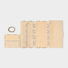 Ящик деревянный для хранения - чекница Доляна, 17,3×8,8×4,4 см - Фото 8