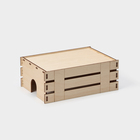 Подставка - органайзер деревянный для хранения Доляна «Рейки», 20×14×7,7 см - Фото 4