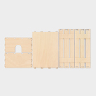 Подставка - органайзер деревянный для хранения Доляна «Рейки», 20×14×7,7 см - фото 4604563