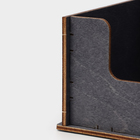 Подставка - органайзер деревянный барный Доляна, под стаканы, крышки, трубочки, салфетки, 40×25×15 см - Фото 9