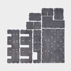 Подставка - органайзер деревянный барный Доляна, под стаканы, крышки, трубочки, салфетки, 40×25×15 см - Фото 10