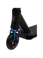 Самокат трюковой GRAFFITI Electric 24, колёса PU 100 мм, SCS компрессия, ABEC 9 Chrome, цвет черный - Фото 7