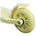 Самокат детский GRAFFITI Baby 24, колёса PU 120/10 мм, цвет жёлтый - фото 12109659