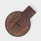 Подставка деревянная под ложку Adelica, 20×15×2 см, тёмный бук - Фото 7