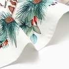 Набор новогодний «Этель» New Years treat: скатерть 150×220 см ±3 см с ВГМО, салфетка 40×40 см-12 шт., 100% хлопок - Фото 9