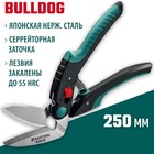 Ножницы технические KRAFTOOL Bulldog, 2К рукоятки, прямые, многофункциональные, 250 мм - Фото 1