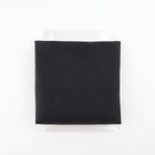 Дублерин эластичный тканый, точечный, 21 г/кв.м, 1,5 м × 1 м, цвет чёрный - Фото 4