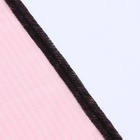 Лента по косой со строчкой, 10 мм × 50 м, цвет чёрный - Фото 2