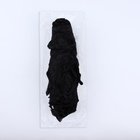 Лента по косой со строчкой, 10 мм × 50 м, цвет чёрный - Фото 4