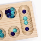 Настольная игра на логику «Калах. Манкала», 48 камней - Фото 10