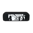 Пенал мягкий, 1 отделение, 60 х 200 х 50 мм, объёмный, силиконовый, Hatber "РОМАНТИКА АНИМЕ" - фото 25353772