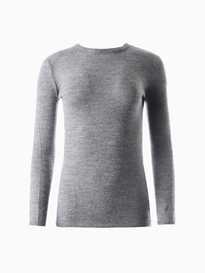 Джемпер женский MINAKU: Knitwear collection, серый, размер 44