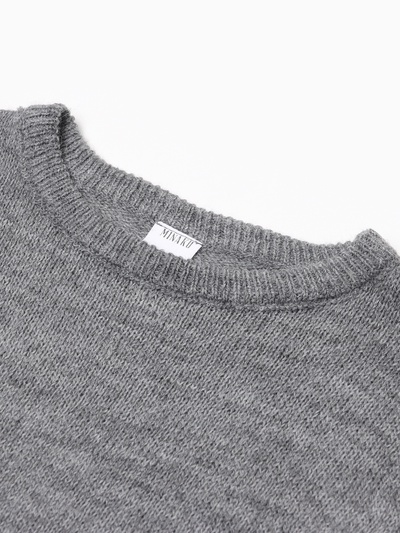 Джемпер женский MINAKU: Knitwear collection, серый, размер 44