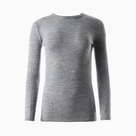 Джемпер (лонгслив) женский MINAKU: Knitwear collection цвет серый ,р-р 46