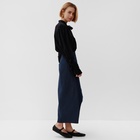 Юбка на запах женская MINAKU: Jeans Collection цвет синий, р-р 44 - Фото 3