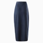 Юбка на запах женская MINAKU: Jeans Collection цвет синий, р-р 50 - Фото 8