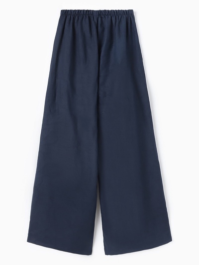 Брюки женские oversize MINAKU: Safari, синие, размер 50