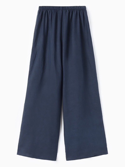 Брюки женские oversize MINAKU: Safari, синие, размер 50