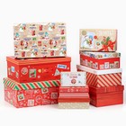 Набор подарочных коробок 10 в 1 «Новогодняя почта», 12 х 7 х 4 – 32.5 х 20 х 12.5 см, Новый год - фото 6295268