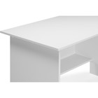 Компьютерный стол СПМ-07Б ЛДСП, белый 60x60x74 см - Фото 6