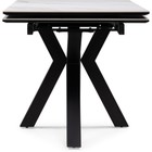 Керамический стол Бронхольм белый мрамор/черный металл, черный 80x140x77 см  (артикул 10509946)  большой выбор товаров оптом и в розницу по низким ценам с доставкой