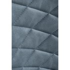 Стул на металлокаркасе Катабучи kiprus 11 металл/ткань, черный/серый 50x58x79 см 10510053