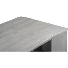 Компьютерный стол Битти Лофт черный матовый металл/ЛДСП, бетон 60x116x75 см - Фото 4