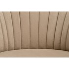 Стул на металлокаркасе Бэнбу velutto 05 металл/велюр, белый/бежевый 54x50x76 см 10510694