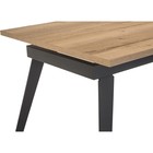 Стол деревянный Кхал металл, графит/черный 80x140x78 см  (артикул 10510772)  большой выбор товаров оптом и в розницу по низким ценам с доставкой