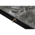 Стол стеклянный Агни металл, королевский мрамор/черный 68x110x75 см  (артикул 10510831)  большой выбор товаров оптом и в розницу по низким ценам с доставкой