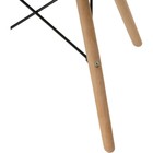 Табурет Ben массив бука/металл/ткань, натуральный/бежевый 41x39x44 см 10510876