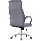 Кресло для руководителя Monte металл/велюр, хром/серый 65x72x117 см 10510883