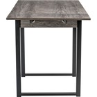 Стол деревянный Форли металл, дуб рошелье/черный 67x90x77 см - Фото 7