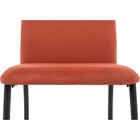 Стул на металлокаркасе Tod металл/вельвет, черный/Red 43x52x101 см - Фото 4