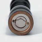 Мельница для специй Доляна, 21×4.5 см, металлический механизм, цвет чёрный - Фото 6