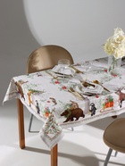 Набор новогодний «Этель. Новогоднее чудо»: скатерть 150×110 см ±3 см с ВГМО, салфетки 40×40 см, 4 шт. - Фото 1