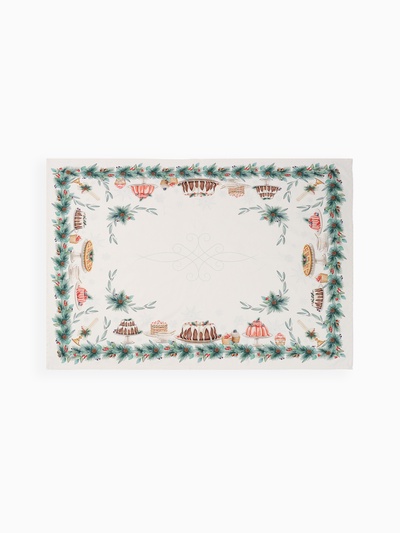 Набор новогодний «Этель» New Years treat: скатерть 150×110 см ±3 см с ВГМО, салфетки 40×40 см, 4 шт.