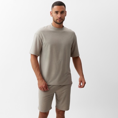 Футболка мужская MINAKU REGULAR: серая, размер 52