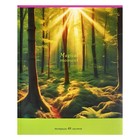 Тетрадь 48 листов в клетку "Природа", обложка мелованный картон, блок №2 (серые листы), МИКС (комплект 3 шт) - фото 24644727