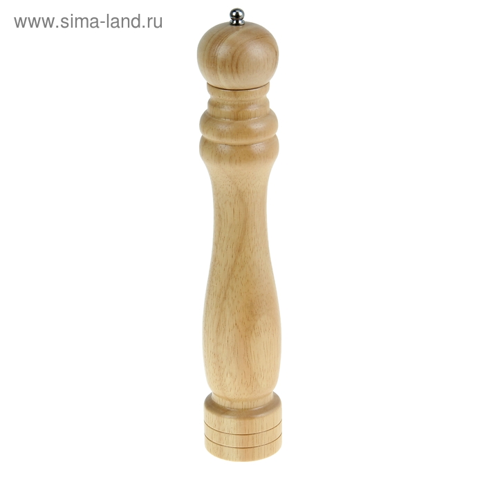 Мельница для специй светлое дерево, 32 см, металлический механизм - Фото 1