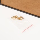 Ключница "Журавль" 16х21 см венге - фото 24620830