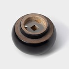 УЦЕНКА Мельница для специй Доляна «Дуновение леса», 10.5×4.5 см, керамический механизм, цвет чёрный - Фото 4