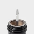 УЦЕНКА Мельница для специй Доляна «Дуновение леса», 10.5×4.5 см, керамический механизм, цвет чёрный - Фото 5