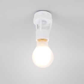 Инфракрасный датчик движения для ламп Elektrostandard, SNS-M, 56х56х118 мм, цвет белый