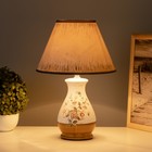 Лампа настольная керамика "Сказка" Е14 25W 220В 36,5х25х25 см RISALUX - фото 24654640
