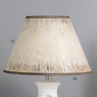 Лампа настольная керамика "Сказка" Е14 25W 220В 36,5х25х25 см RISALUX - фото 24654641