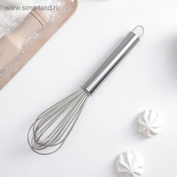 Венчик для взбивания Доляна, 27 см - Фото 1